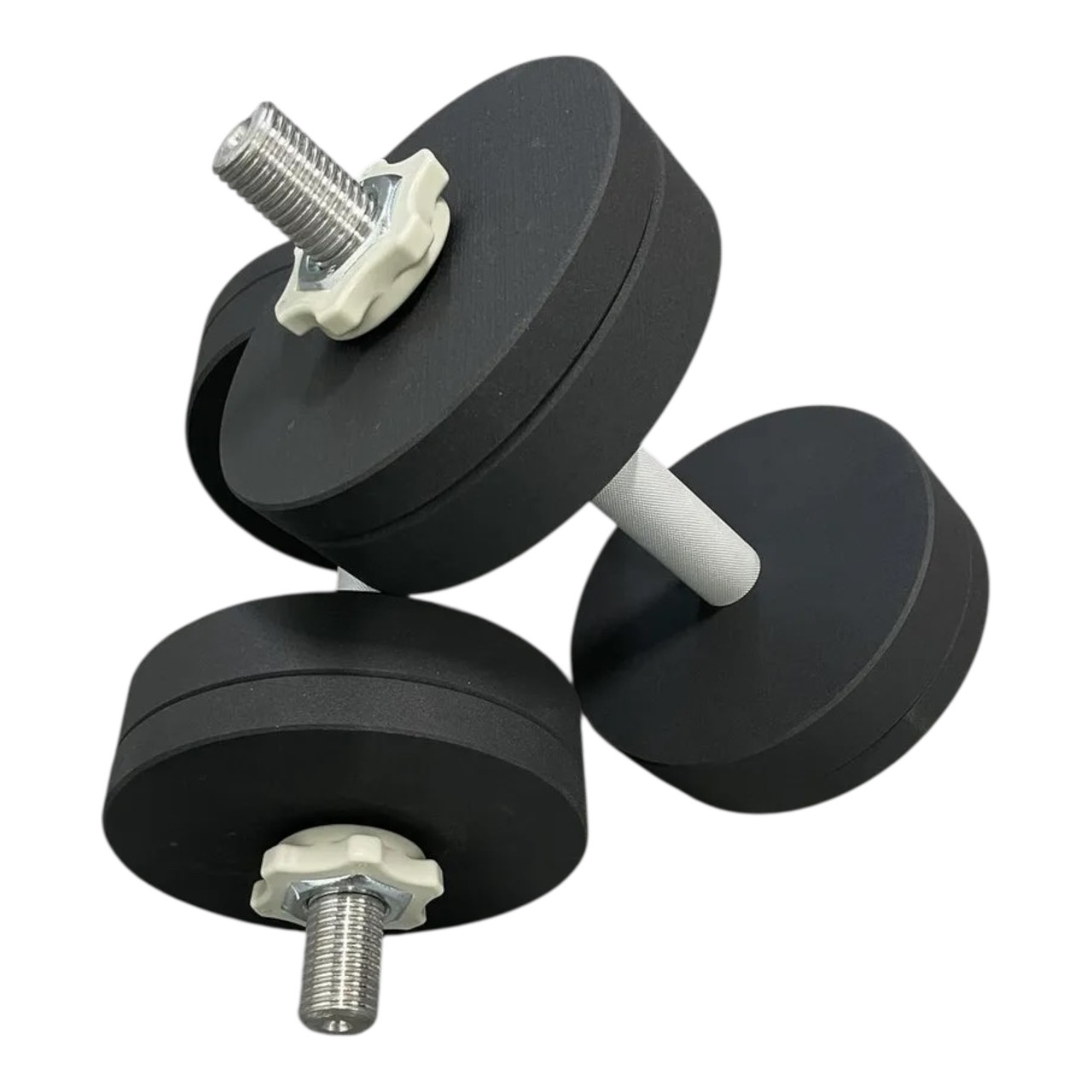 Гантелі розбірні сталеві 2×18 кг металеві гантелі з полімерним покриттям