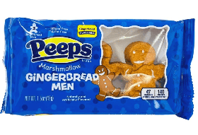 Маршмеллоу Peeps Marshmallow Gingerbread Men 42г
