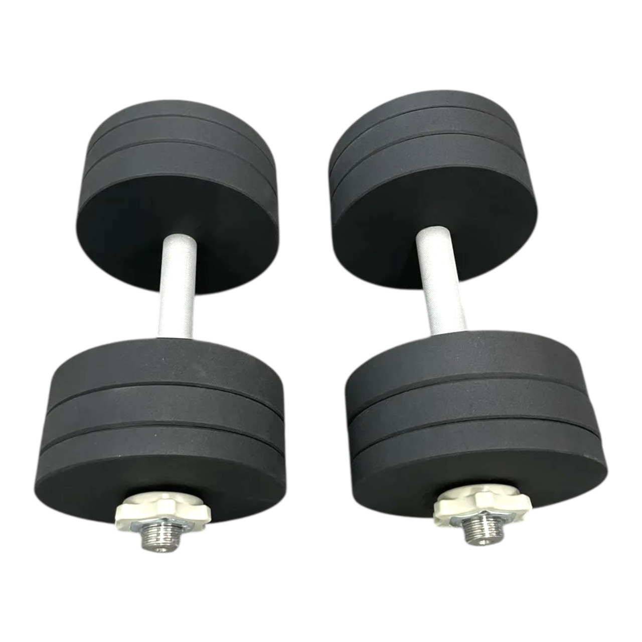 Гантелі розбірні сталеві 2×26 кг металеві гантелі з полімерним покриттям