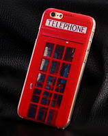 Чехол для Iphone 6/6S с картинкой телефонная будка