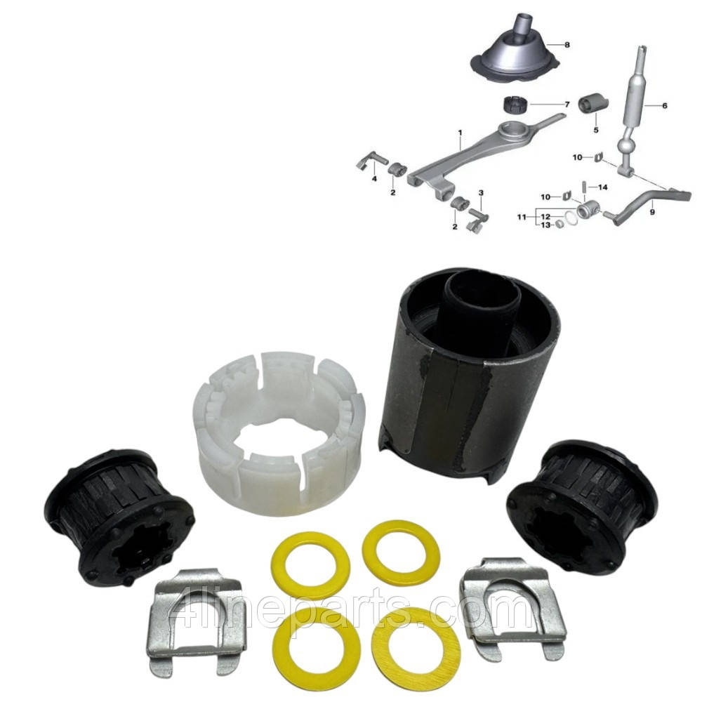 Втулка ричага перемикання передач 5 F11 Bmw 25111469397 7519670 25111220600 25111222015, фото 1