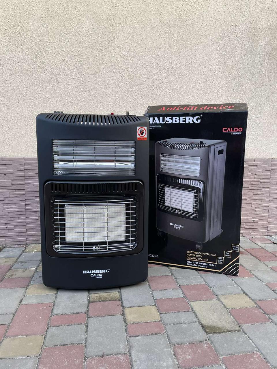 Газовий обігрівач Hausberg HB-1022NG ( редуктор, шланг )