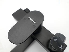 Змішувач для ванни MILLZ чорний MRS-AL-F10 (black) , поворотний вилив, алюміній, комплект душу, фото 4