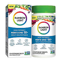 Вітаміни для чоловіків віком від 50 років Rainbow Lights. Men's One 50+ (60 veg tabs)