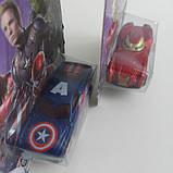 Набір Машинки-герої (2 шт) Марвел Hot Wheels, металопластик 8 см. (M 1), фото 6