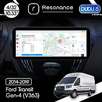 Магнітола Ford Transit Gen-4 (V363) (2014-2019) DUDU 5 10.33" 2K QLED, 4/32, 360 (Style B)