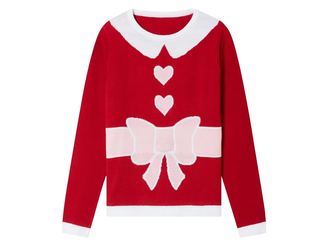 Джемпер новорічний червоний Pepperts 158-164см, фото 1