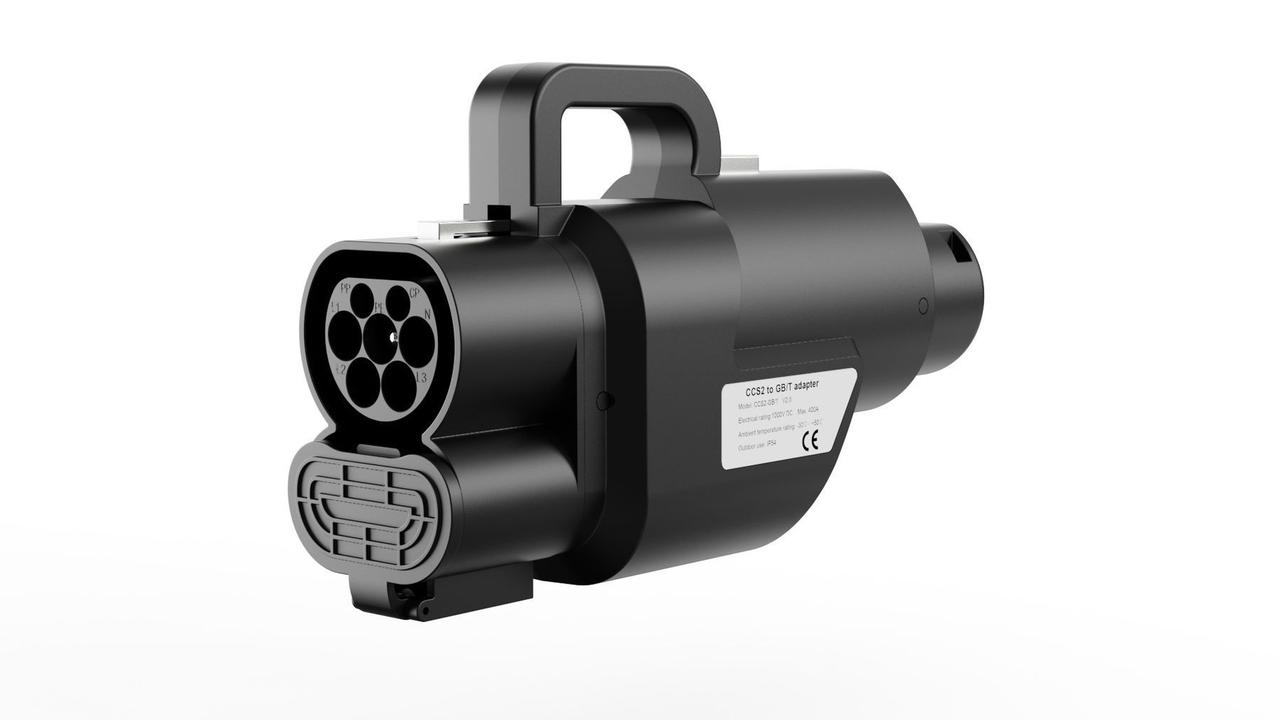 Адаптер 320кВт 400А 300А CCS 2 - GBT DC. Перехідник для китайських електромобілів Zeekr, BYD, Denza, VW ID4, Xiaomi., фото 1
