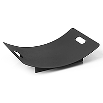 Дровник Vican Flow 55x35x12 см металевий чорний (91005), фото 3