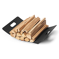 Дровник Vican Flow 55x35x12 см металевий чорний (91005), фото 2