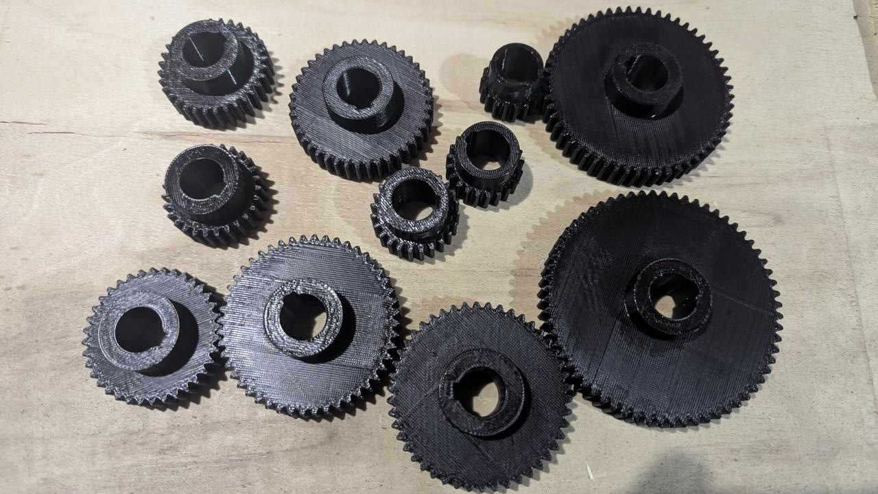 Шестеренки гитары ТВ4 (18 : 21 : 24 : 27 : 32 : 36 : 42 : 46 : 48 : 56 : 64), фото 1