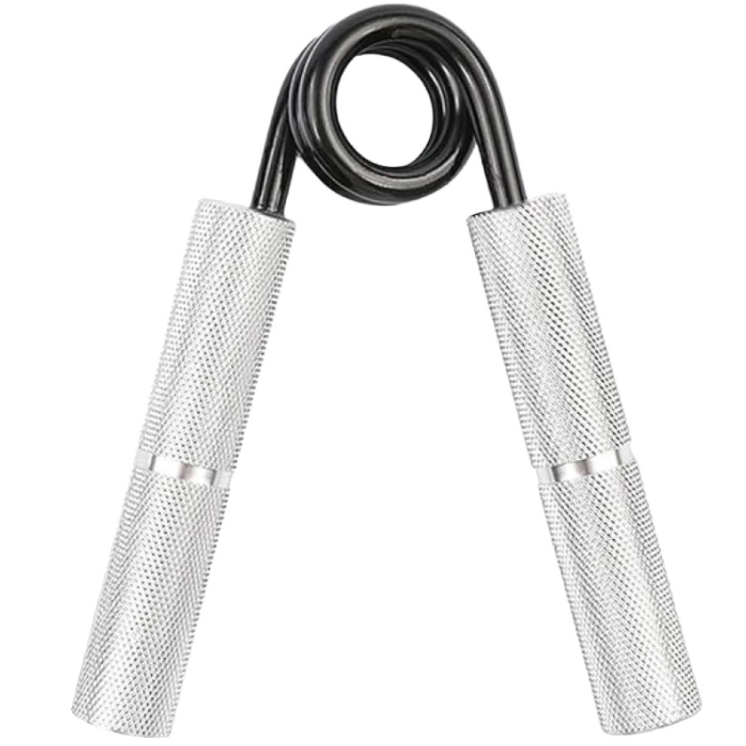 Еспандер кистьовий EasyFit Hand Grip PRO металевий , опір 70 кг, Срібний EF-1902-150, фото 1