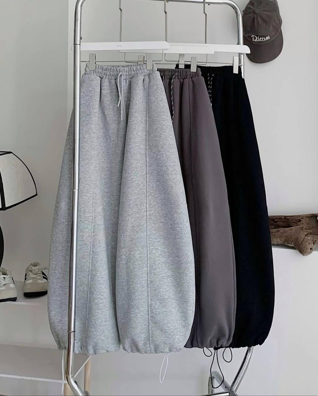 Штани трапеція від стегна теплі 3608, фото 1