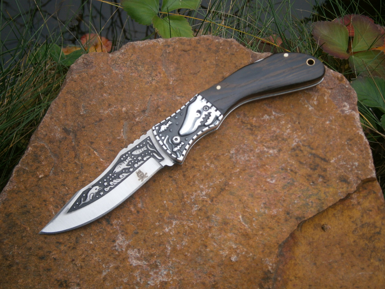 Ніж складаний Акула FB-3030 в чохлі 21 см, фото 1