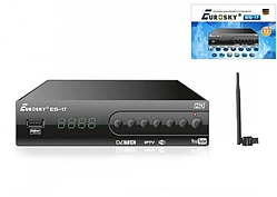 Тюнер  Т2 металевий корпус Es17  Eurosky