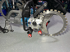 Потужна кільцева пила для різання бетону PROFI-TEC EdgeSaw E6200 : 6200 Вт, диск 410 мм (007652), фото 2