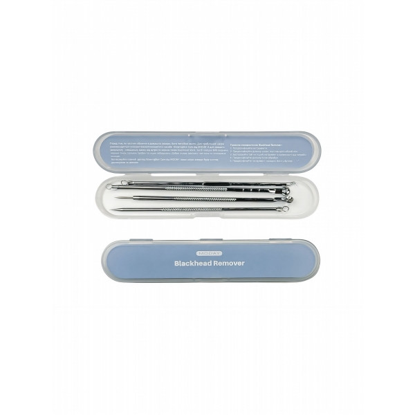 Інструменти косметичні для видалення вугрів MODAY Blackhead Remover 4 пристрої / 8 насадок, фото 1