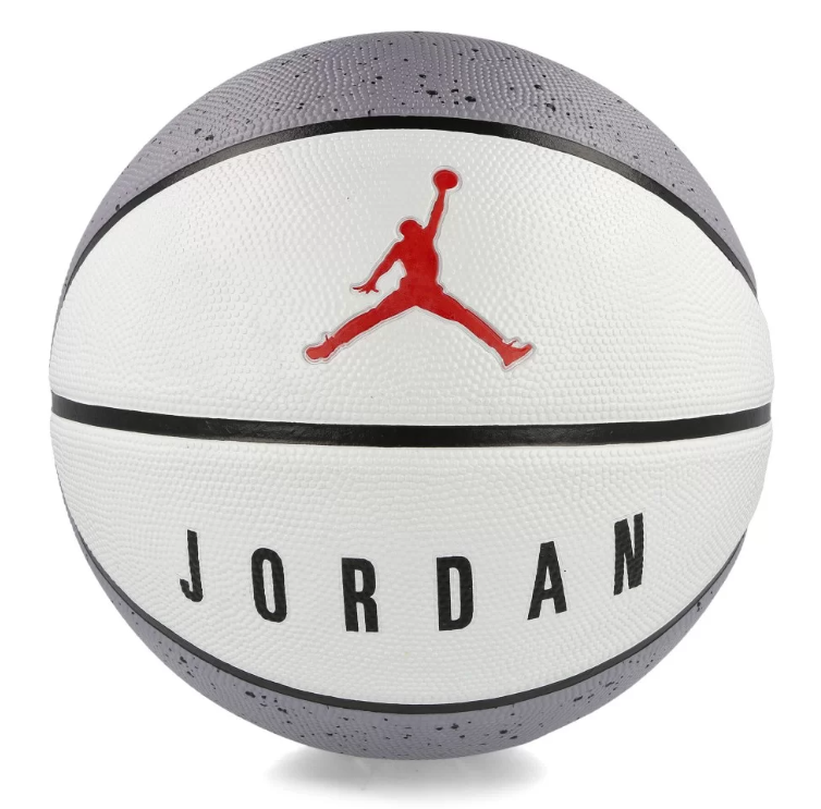 М'яч баскетбол №6 NIKE Jordan Playground 2.0 Deflated 8P сірий/білий/чорний, фото 1