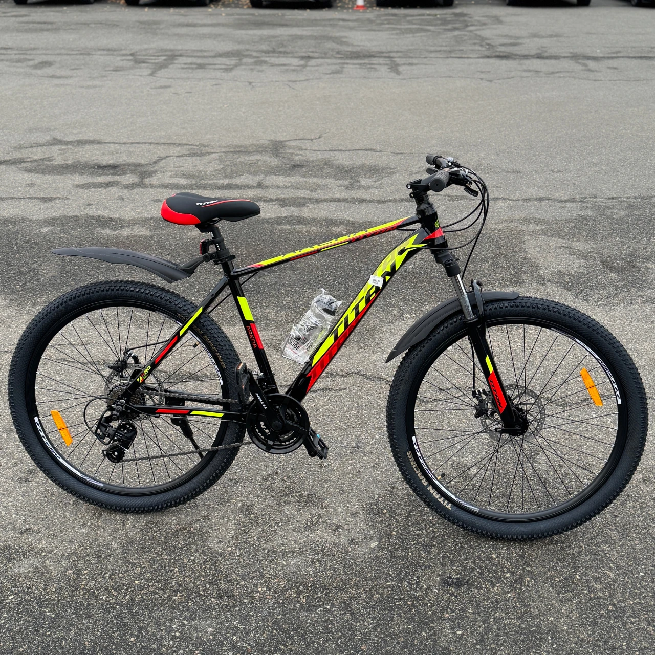 Велосипед Titan 29" Arena 2025 Рама-22"  black-red