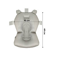 Al Матрацик килимок для дитини у ванночку з кріпленнями Bestbaby 340 Gray Raccoon