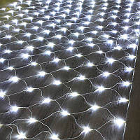 Al Гірлянда сітка світлодіодна 382902 холодне світло від мережі 220 V для дому та вулиці 2*2 м 144 led