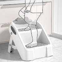 Al Дитяча драбина для унітаза зі сходинкою Bestbaby 2024 Gray