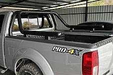 Дуга на кузов (чорна) 76мм для Nissan Navara/NP300 2016- рр, фото 3