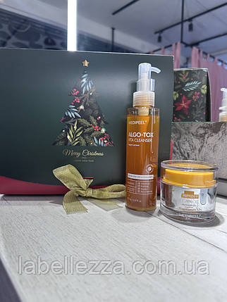 Набір для обличчя Medi peel: гель для вмивання, крем для обличчя з пептидами, фото 1