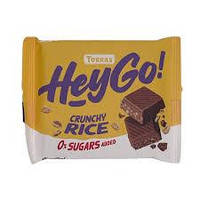 Шоколад Torras Hey Go молочний з рисовими кріпсами 60 гр код 180