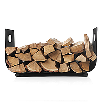 Дровник Vican Box 45x30x24 см металевий чорний (91010), фото 2