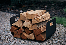 Дровник Vican Box 45x30x24 см металевий чорний (91010), фото 5