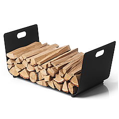 Дровник Vican Box 60x35x29 см металевий чорний (91011)