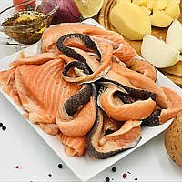 Обрізь лосося на шкірі с/м