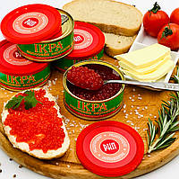 Ікра горбуші  "Рибкоппродукт" з/б 100г