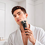 Електробритва бездротова HOCO HP39, сіра, фото 7