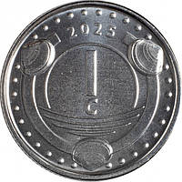 Монета Синт-Мартен 1 цент 2025 р.