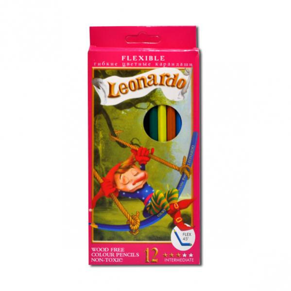 Набір олівців 12 кольорів "Leonardo"