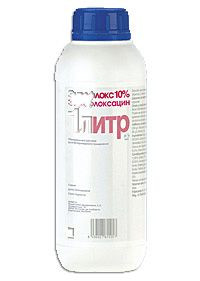 Енрофлокс 10% (енрофлоксацин 100 мг) 1 л LIVISTO (Іспанія) антибіотик широкого спектра дії для бройлерів