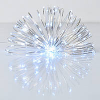 Електрогірлянда (Нитка на мідному дроті 50 LED холодно-біла 5 м статична, USB)  Yes! Fun