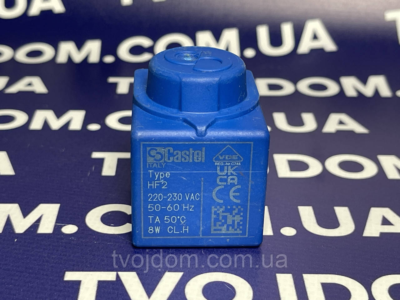 Котушка для соленоїдних вентилів Castel, 9300/RA6 HF2 (220V/50-60Hz)