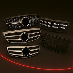 Решітки на mercedes GLS-Class X166 2015-2019 року