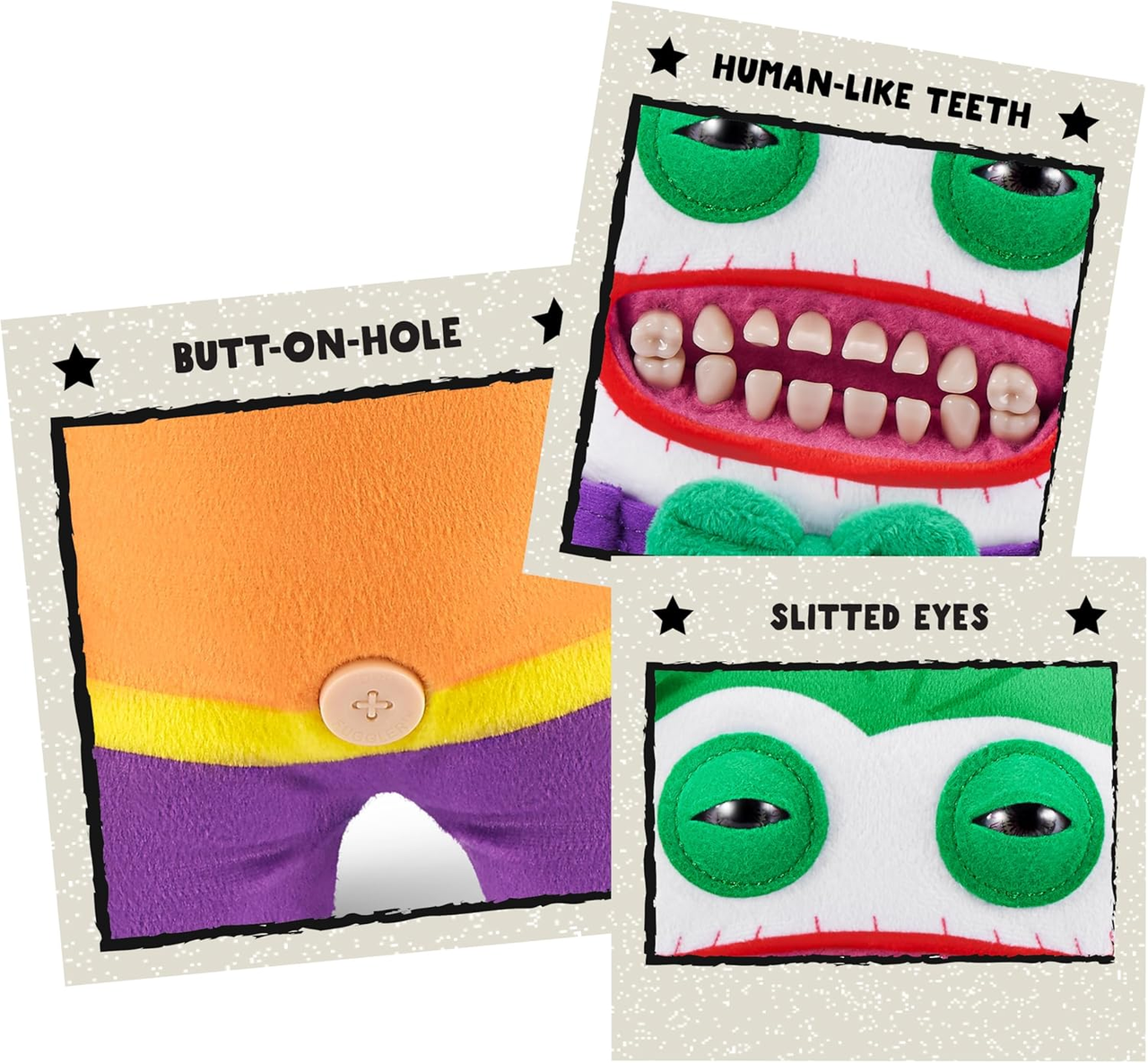 М'яка плюшева іграшка Монстр Фуглер Спанч Боб Губка Боб Патрік Fuggler SpongeBob 15701B