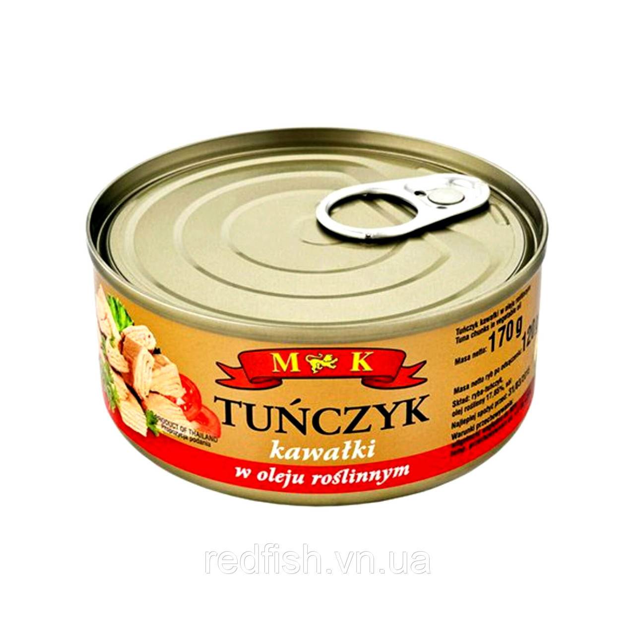 Тунець в олії "МК" 170г, фото 1