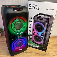 Колонка Bluetooth TTD-2809 з караоке та пультом
