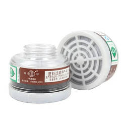 Фільтр для протигазу з активованим вугіллям 40 мм