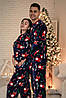 Парні комплекти Santa чоловіча та жіноча піжама Family look, фото 9