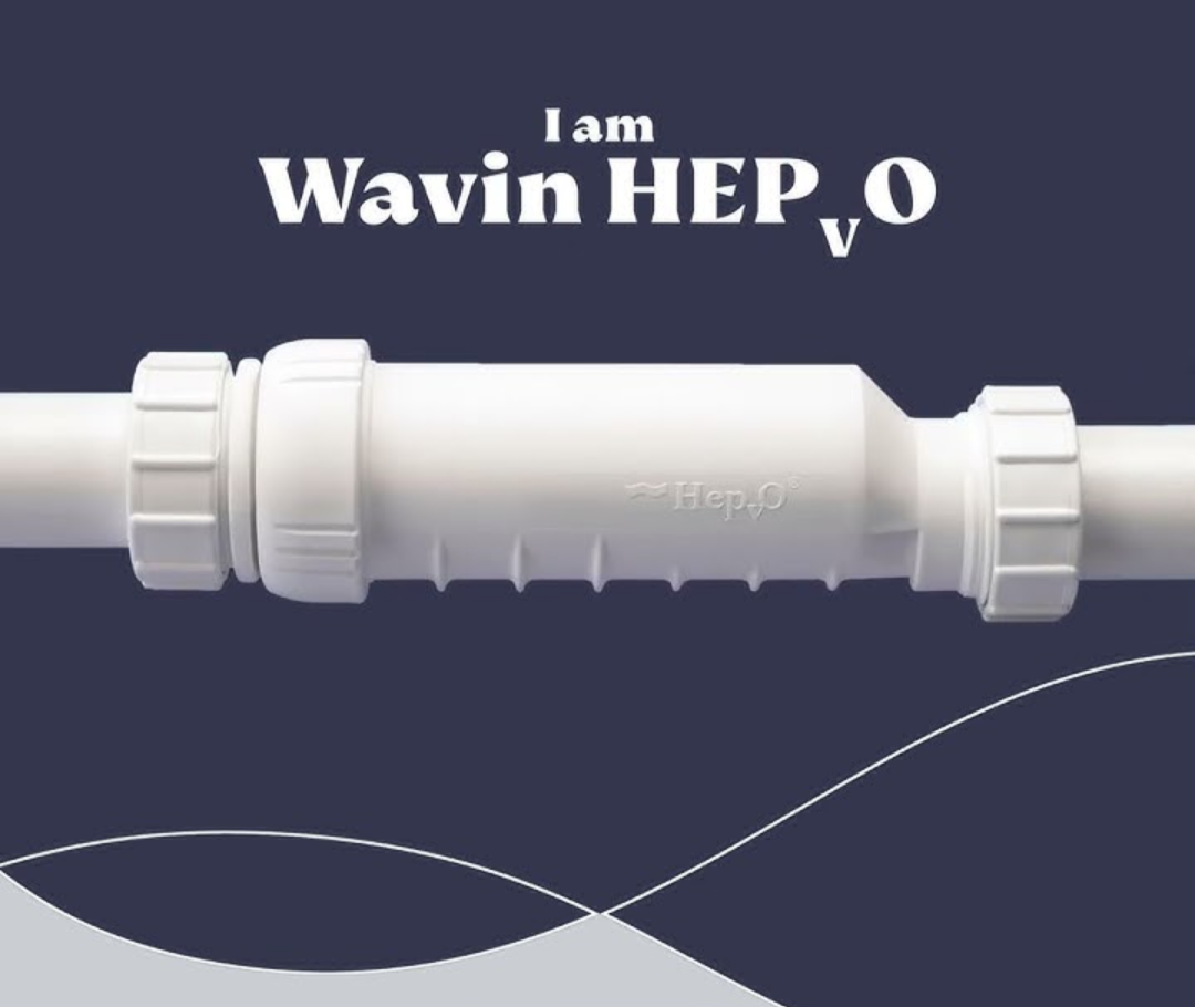 Сифон Hepvo BV1WH-Compression 1-1/4-32mm, сухий гідрозакрив із функцією зворотного клапана, фото 1
