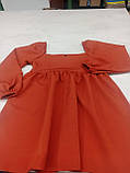 Плаття терракот 50 52 54 розмір, фото 2