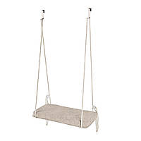 Віконна полиця для котів CAT PET FUN на гачках - біла