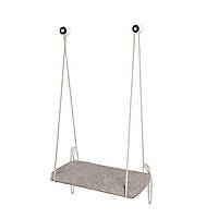 Віконна полиця для котів CAT PET FUN на присосках - бежева